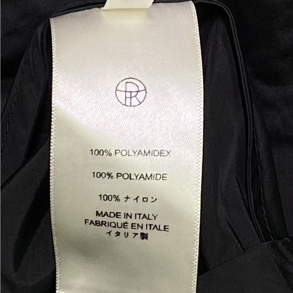NWOT The Row Women's Olimpia Jacket in Black, Size S - Picture 9 of 9